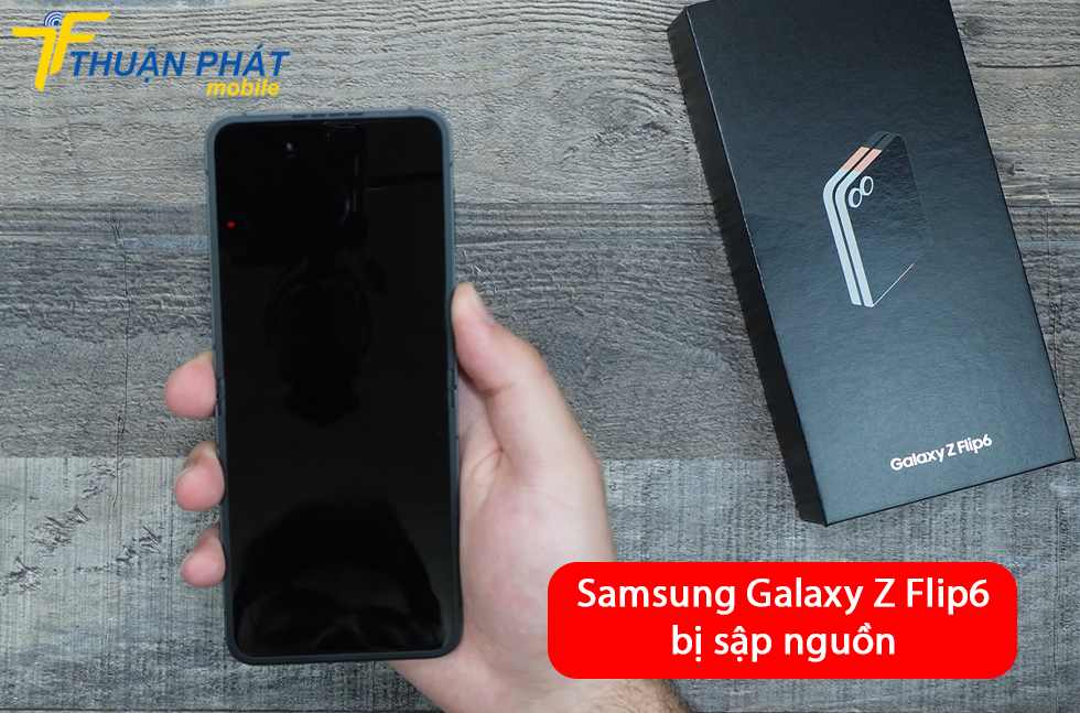 Samsung Galaxy Z Flip6 bị sập nguồn