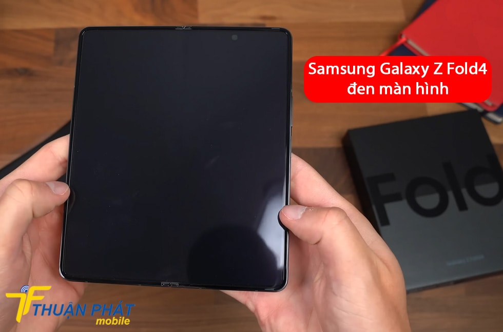 Samsung Galaxy Z Fold4 đen màn hình