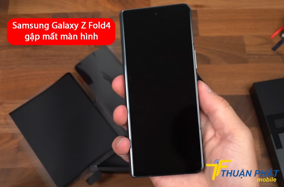 Samsung Galaxy Z Fold4 gập mất màn hình