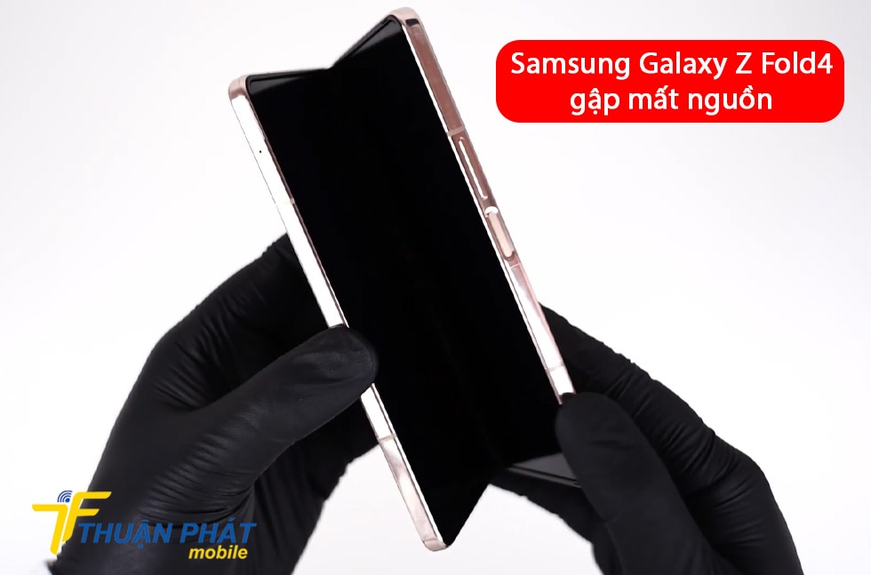 Samsung Galaxy Z Fold4 gập mất nguồn