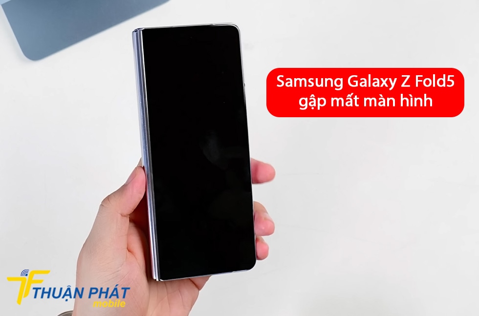 Samsung Galaxy Z Fold5 gập mất màn hình