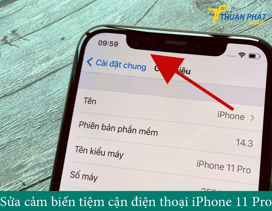 Sửa cảm biến tiệm cận điện thoại iPhone 11 Pro