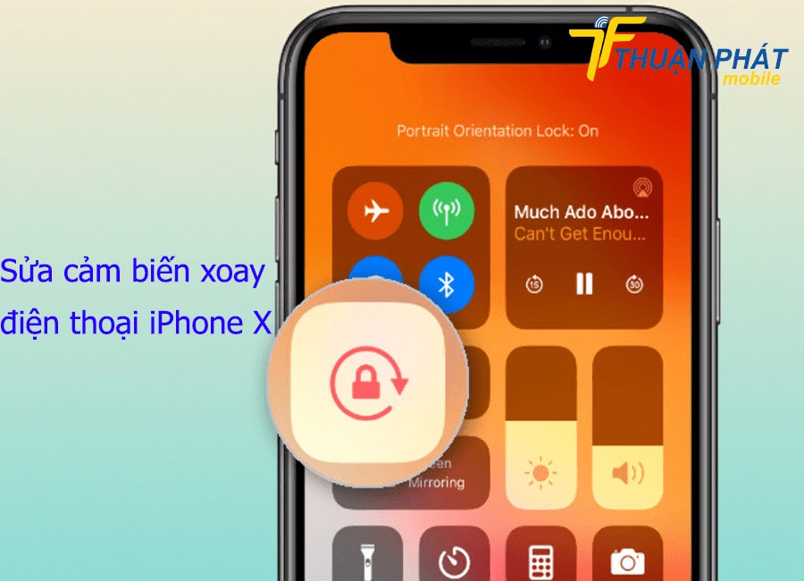 Sửa cảm biến xoay điện thoại iPhone X