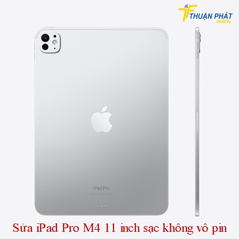 Sửa iPad Pro M4 11 inch sạc không vô pin