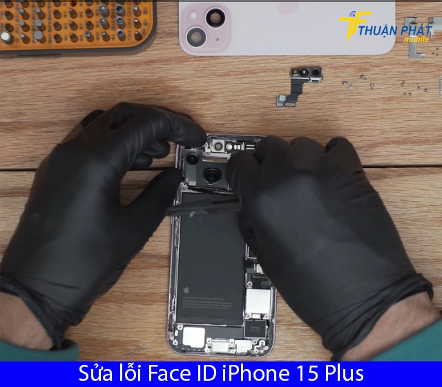 Sửa lỗi Face ID iPhone 15 Plus