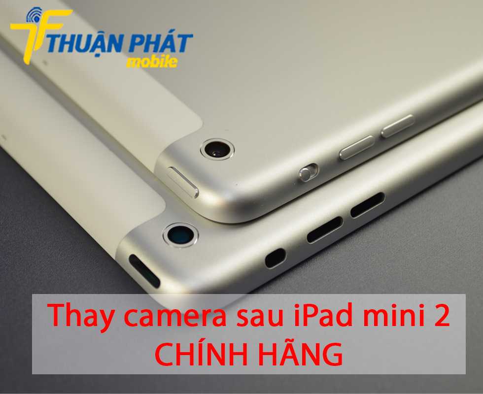 Thay camera sau iPad mini 2 chính hãng