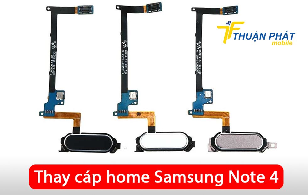 Thay cáp home Samsung Note 4