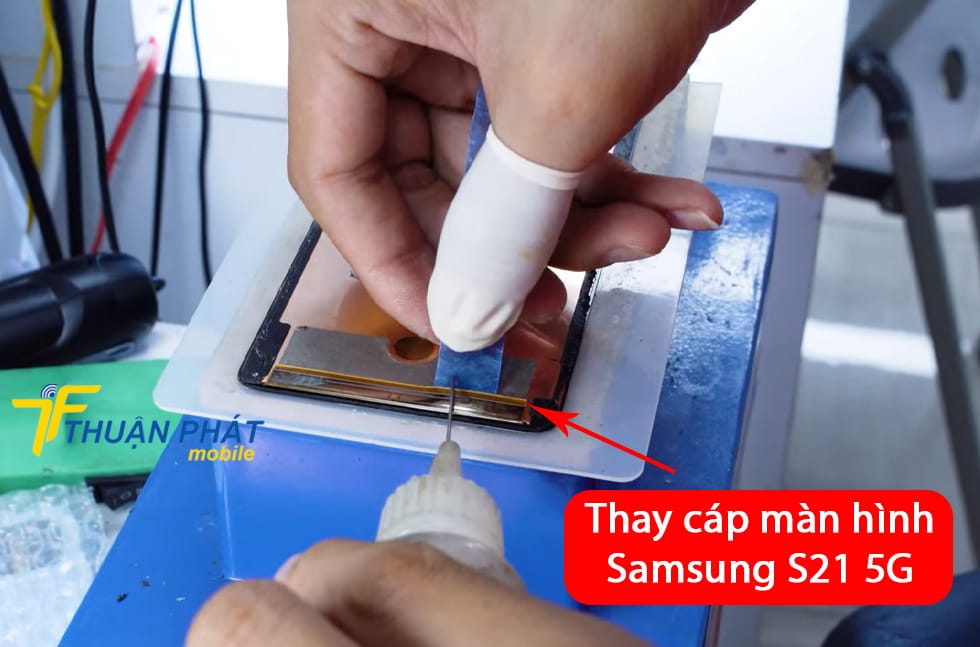 Thay cáp màn hình Samsung S21 5G