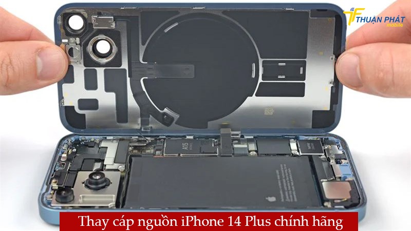 Thay cáp nguồn iPhone 14 Plus chính hãng