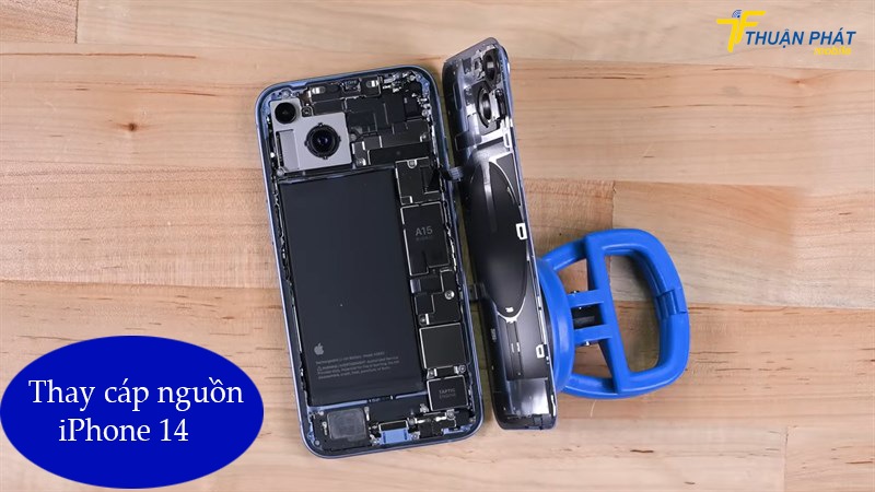 Thay cáp nguồn iPhone 14 chính hãng