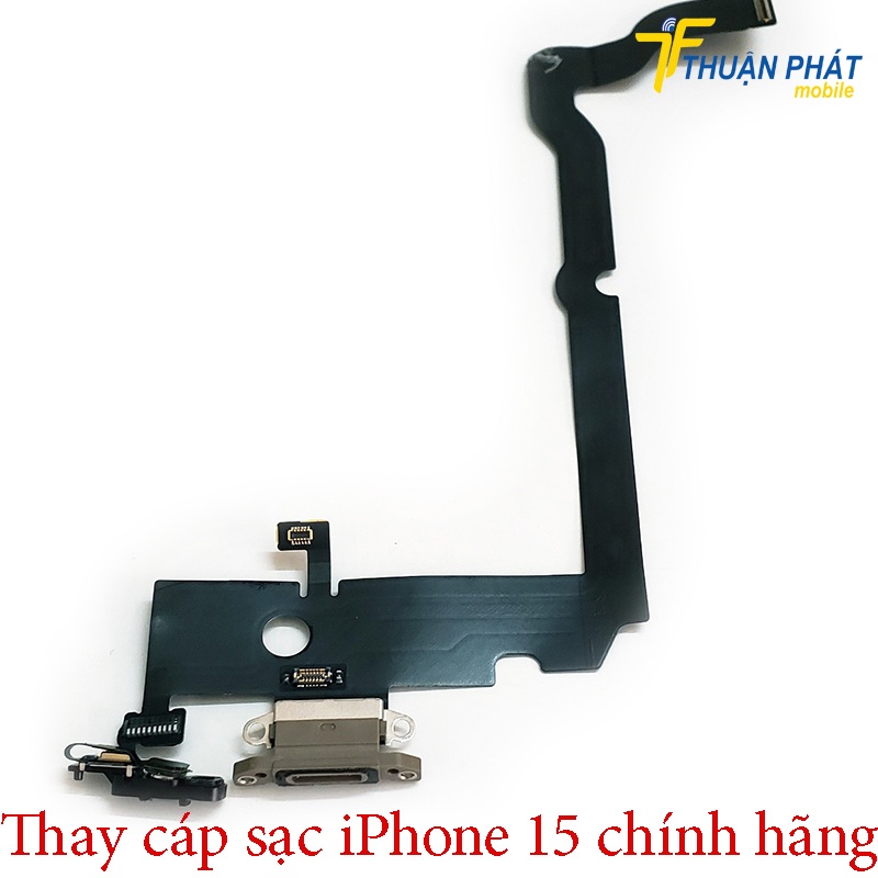 Thay cáp sạc iPhone 15 Plus chính hãng