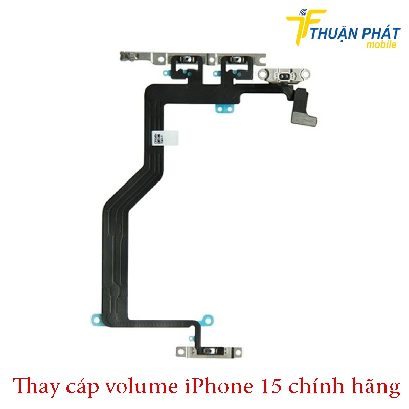 Thay cáp volume iPhone 15 chính hãng