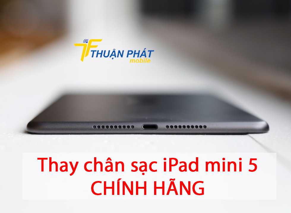 Thay chân sạc iPad mini 5 chính hãng