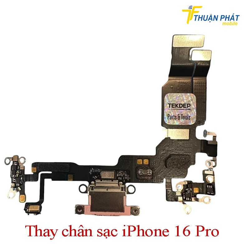 Thay chân sạc iPhone 16 Pro