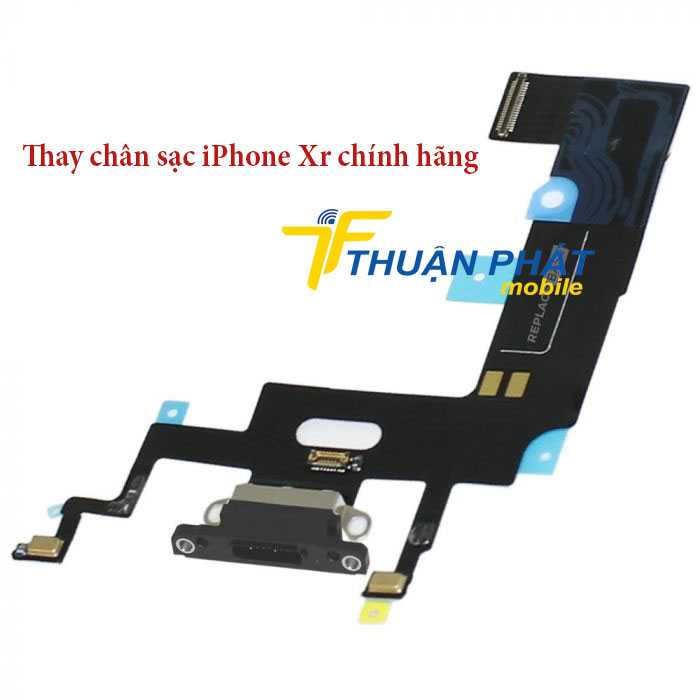 Thay chân sạc iPhone Xr chính hãng