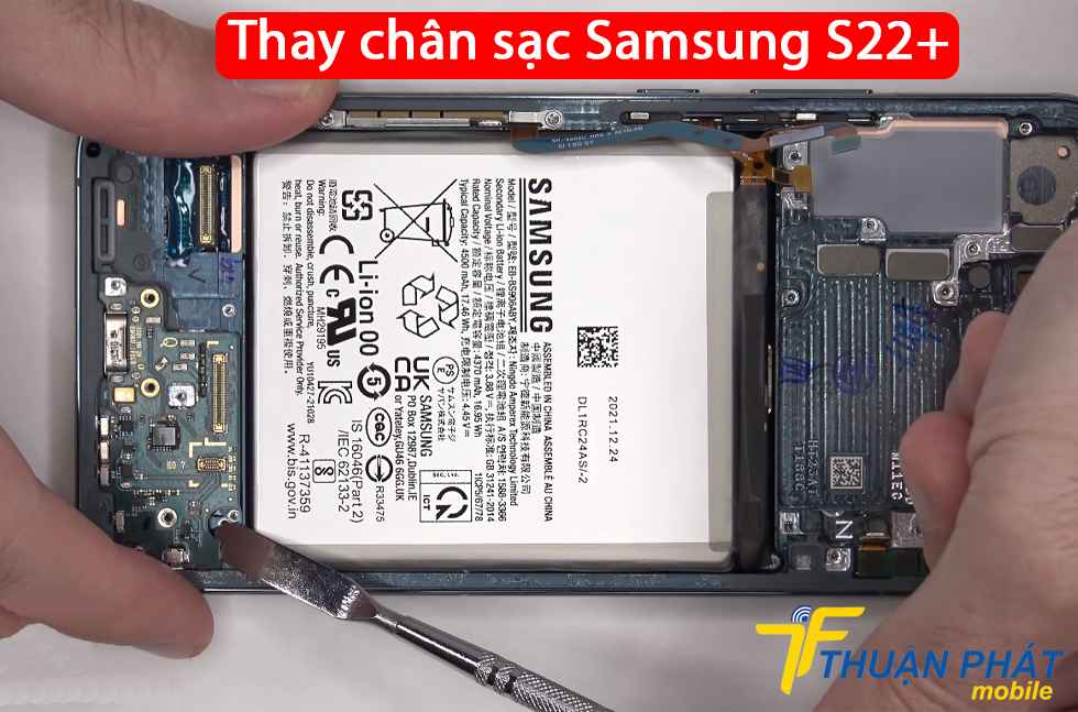 Thay chân sạc Samsung S22+