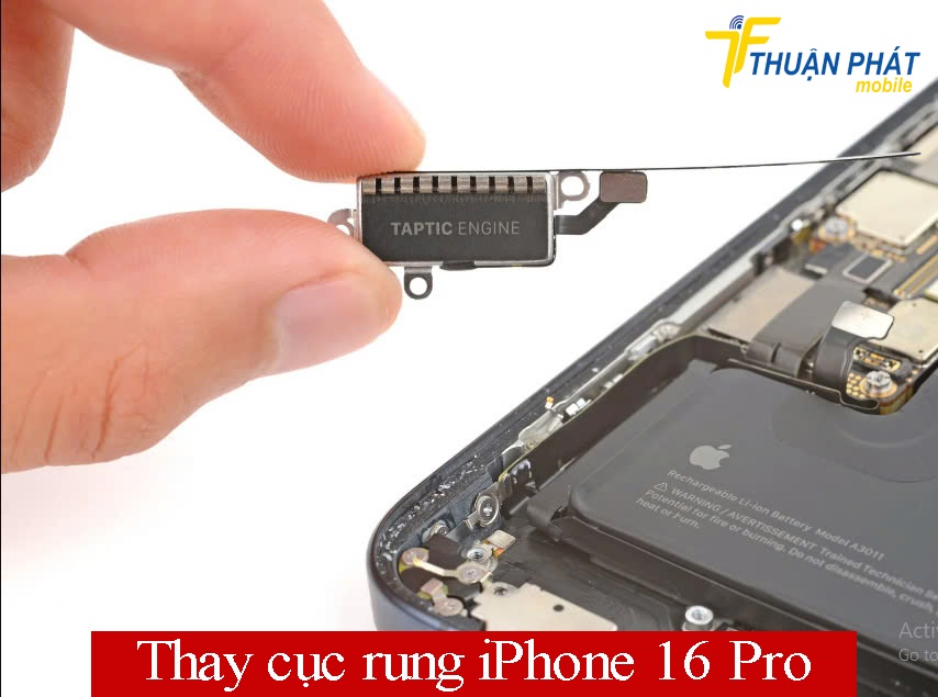 Thay rung iPhone 16 Pro