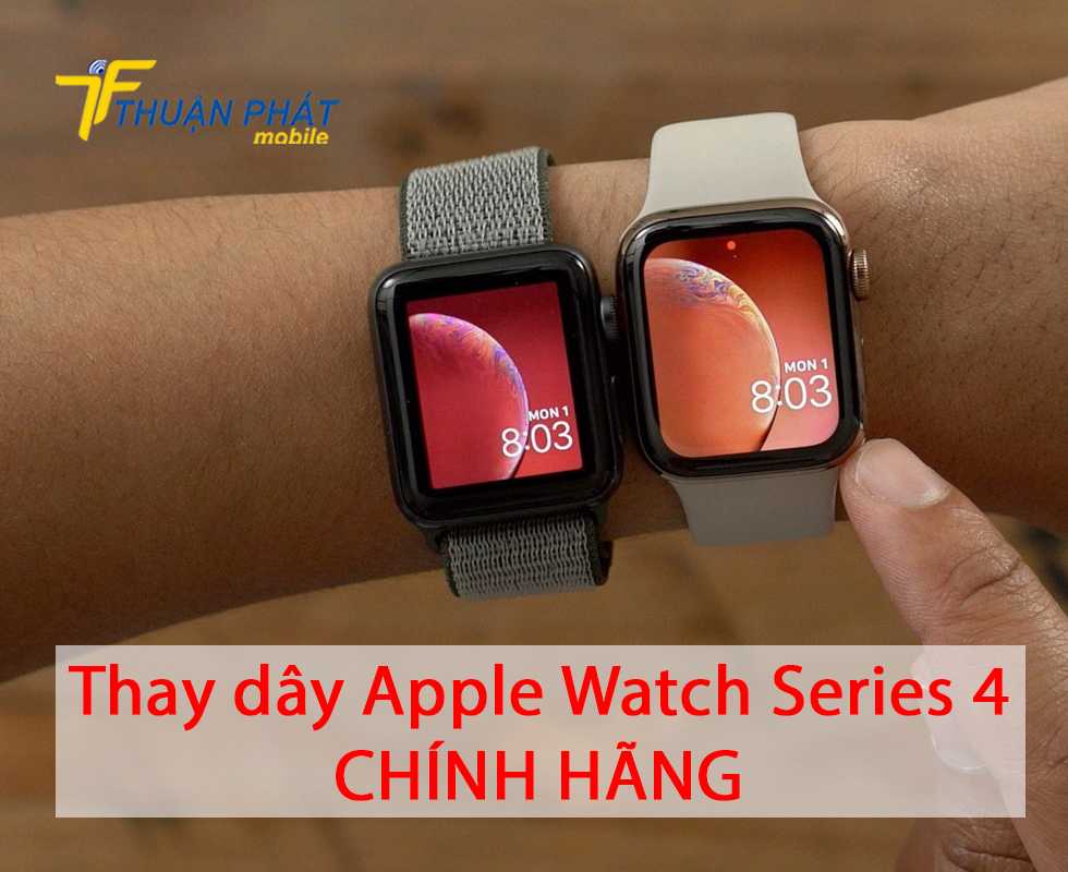 Thay dây Apple Watch Series 4 chính hãng