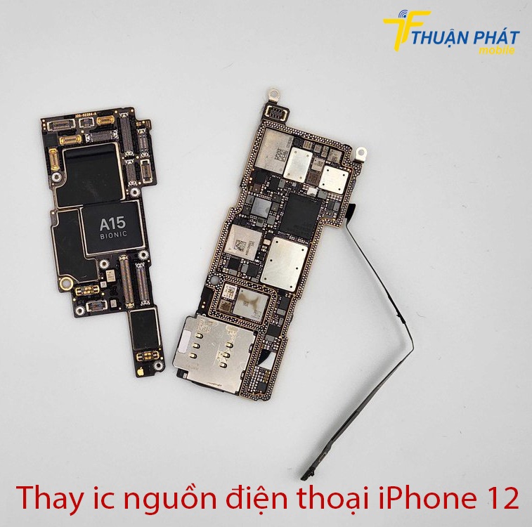 Thay ic nguồn điện thoại iPhone 12