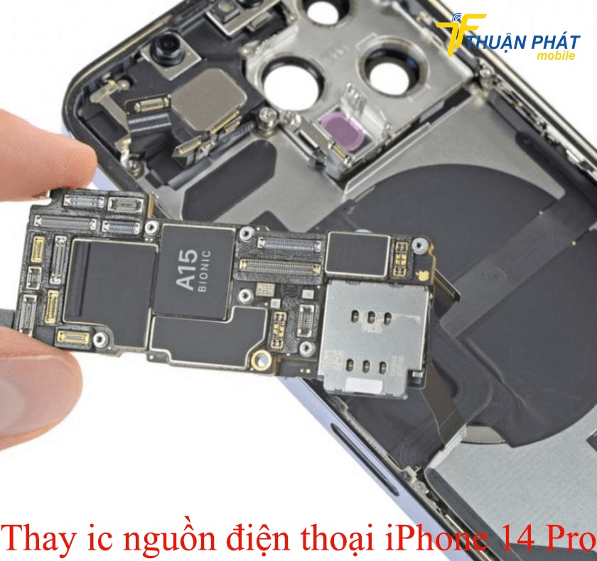 Thay ic nguồn điện thoại iPhone 14 Pro