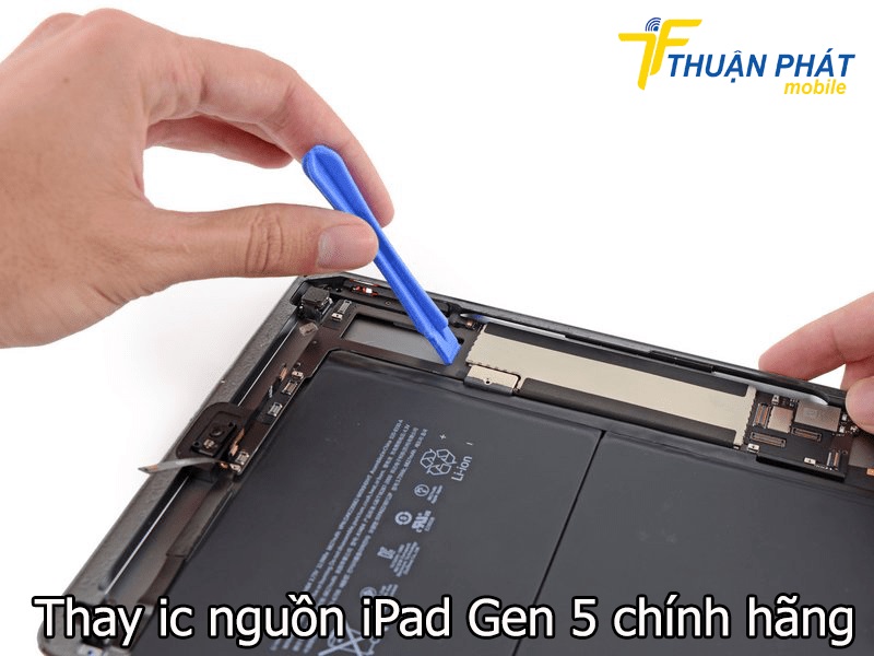 Thay ic nguồn ipad gen 5 chính hãng