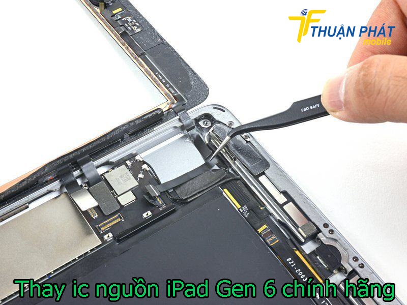 Thay ic nguồn iPad Gen 6 chính hãng