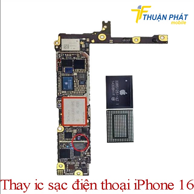 Thay ic sạc điện thoại iPhone 16