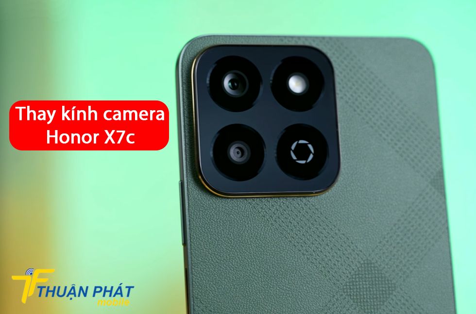 Thay kính camera Honor X7c