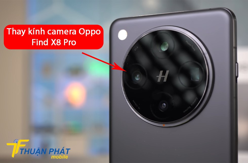 Thay kính camera Oppo Find X8 Pro