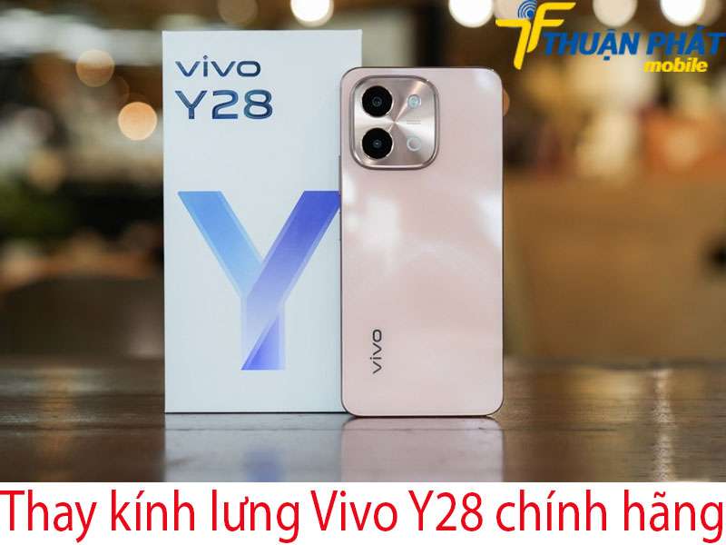 Thay kính lưng Vivo Y28 chính hãng tại Thuận Phát Mobile