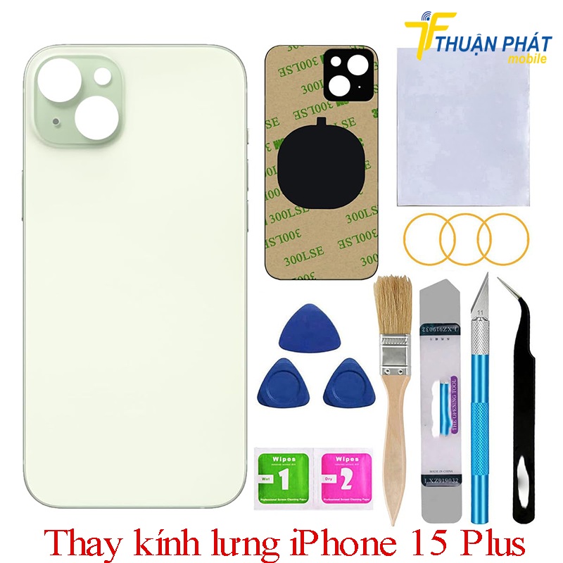 Thay kính lưng iPhone 15 Plus