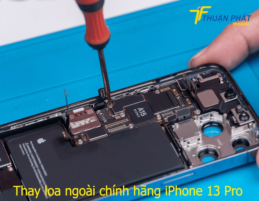 Thay loa ngoài chính hãng iPhone 13 Pro