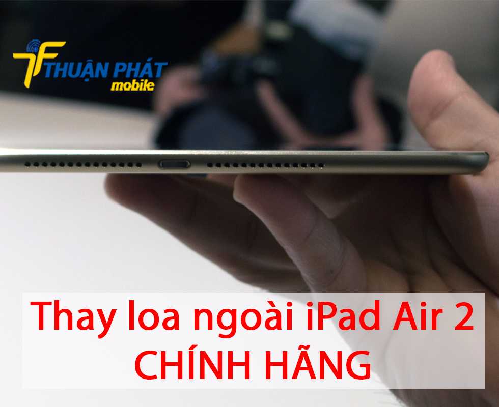 Thay loa ngoài iPad Air 2 chính hãng