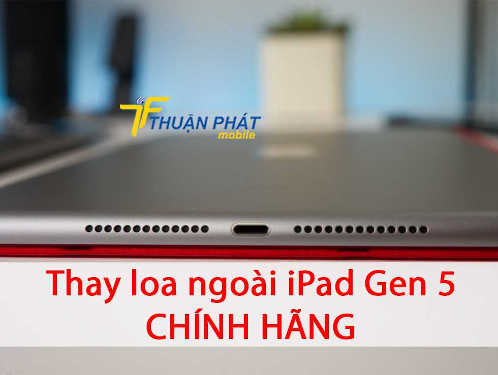 Thay loa ngoài iPad Gen 5 chính hãng