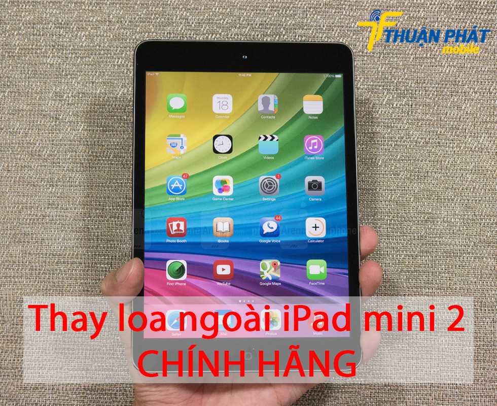 Thay loa ngoài iPad mini 2 chính hãng