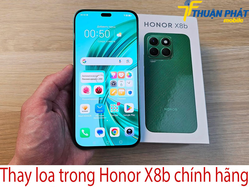 Thay loa trong Honor X8b chính hãng tại Thuận Phát Mobile