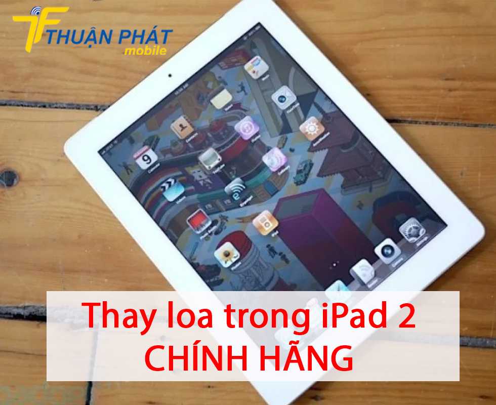 Thay loa trong iPad 2 chính hãng