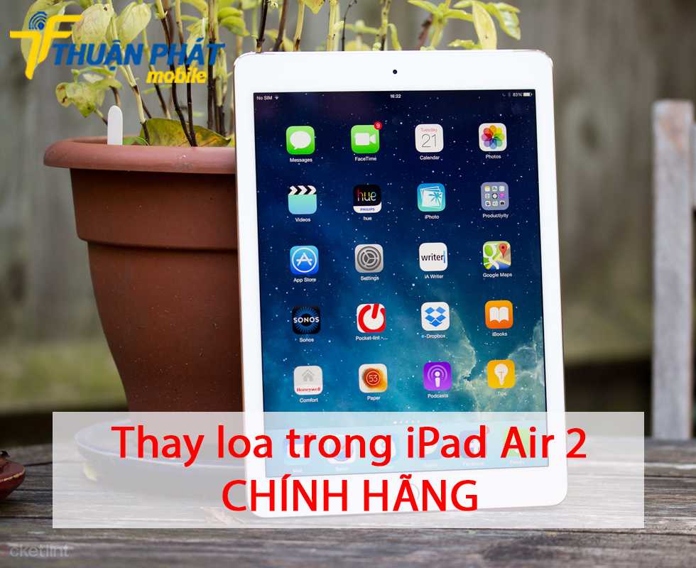 Thay loa trong iPad Air 2 chính hãng