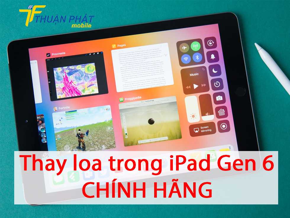 Thay loa trong iPad Gen 6 chính hãng