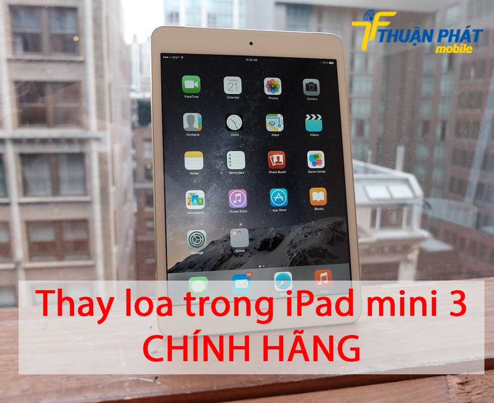 Thay loa trong iPad mini 3 chính hãng