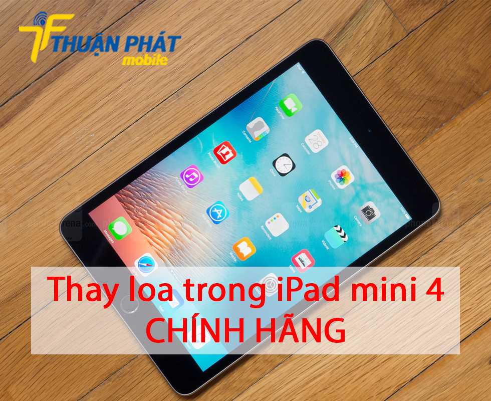 Thay loa trong iPad mini 4 chính hãng