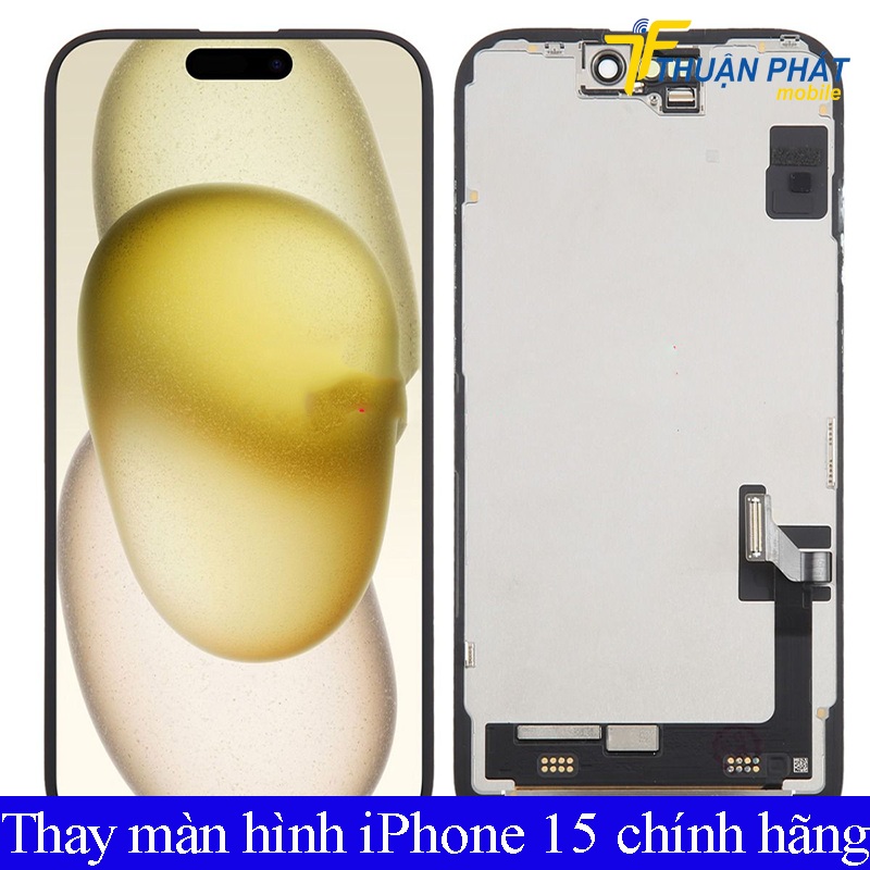 Thay màn hình iPhone 15 chính hãng