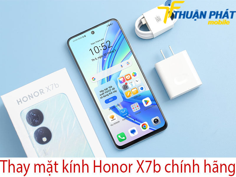 Thay mặt kính Honor X7b chính hãng tại Thuận Phát Mobile