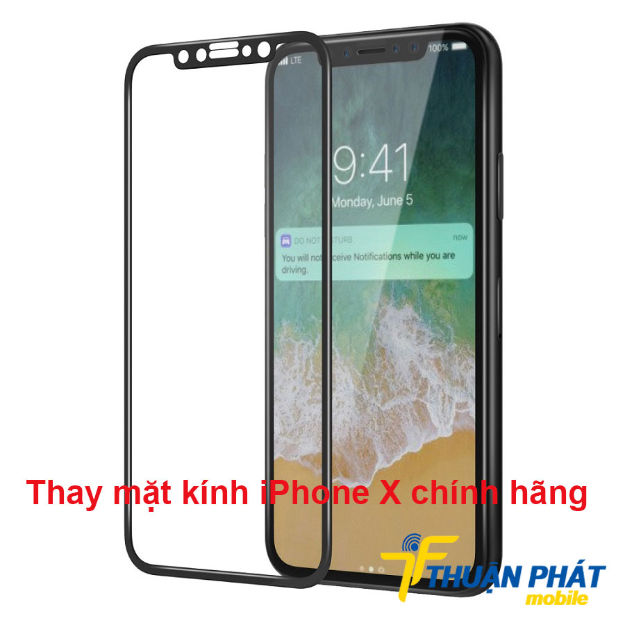 mặt kính iphone x chính hãng