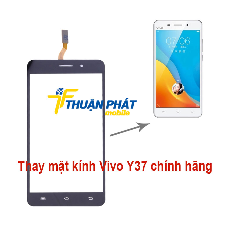 Thay mặt kính Vivo Y37 chính hãng