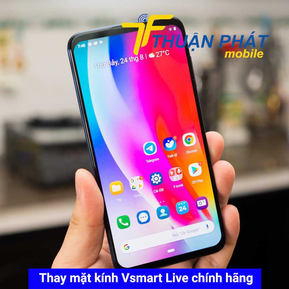 Thay mặt kính Vsmart Live chính hãng