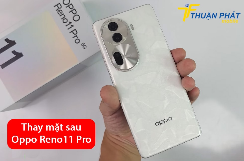 Thay mặt sau Oppo Reno11 Pro