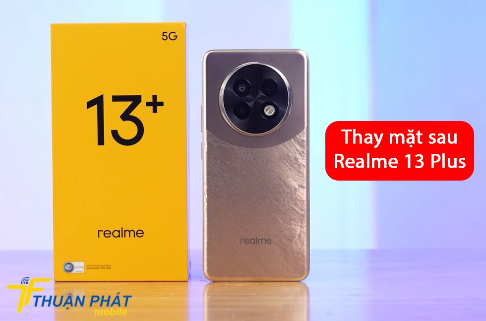 Thay mặt sau Realme 13 Plus