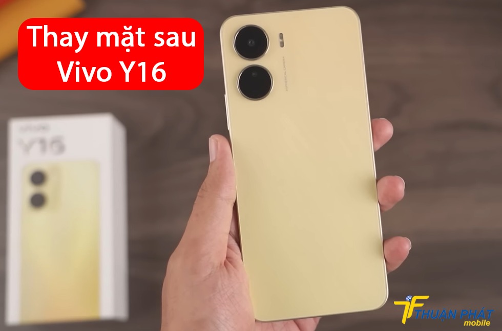 Thay mặt sau Vivo Y16