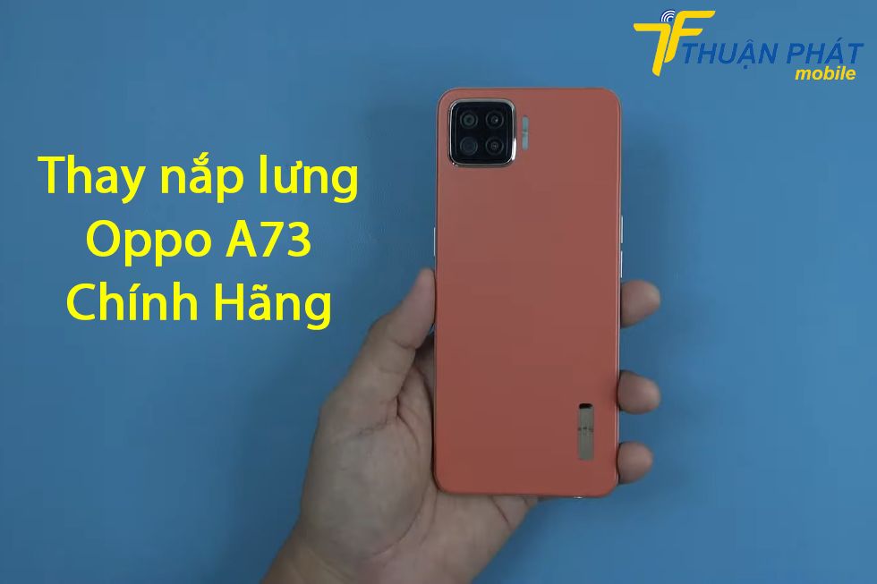 Thay nắp lưng Oppo A73 chính hãng